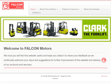 Tablet Screenshot of falconmotorseg.com